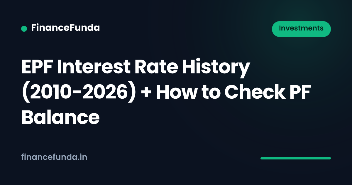 EPF Interest Rate History (2010-2026) + How to Check PF Balance ...